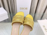 Dior ディオール激安偽物2023夏の新作フラットスリッパ