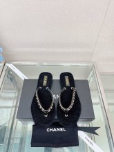 高品質Chanelシャネル23Ss ヘリンボーン ビーチサンダル
