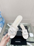 最新Chanelシャネル23Ss 中空カメリアサンダルとスリッパ