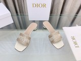 高品質Dior ディオール2023夏新作厚底ヒールスリッパ