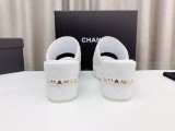 超話題!Chanelシャネル23Ss新作厚底スリッパ