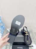 大人気Chanelシャネル23Ss 新作 ジェムストーン ダブルC ビーチサンダル