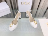 大人気DIOR ディオールチャンキースリングバックサンダル