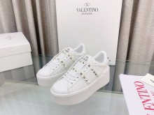 ★超人気VALENTINOヴァレンティノメンズとレディースプラットフォームプラットフォームスニーカー