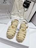 ★超人気Pradaプラダ ローマン ブレイド プラットフォーム ラバー サンダル