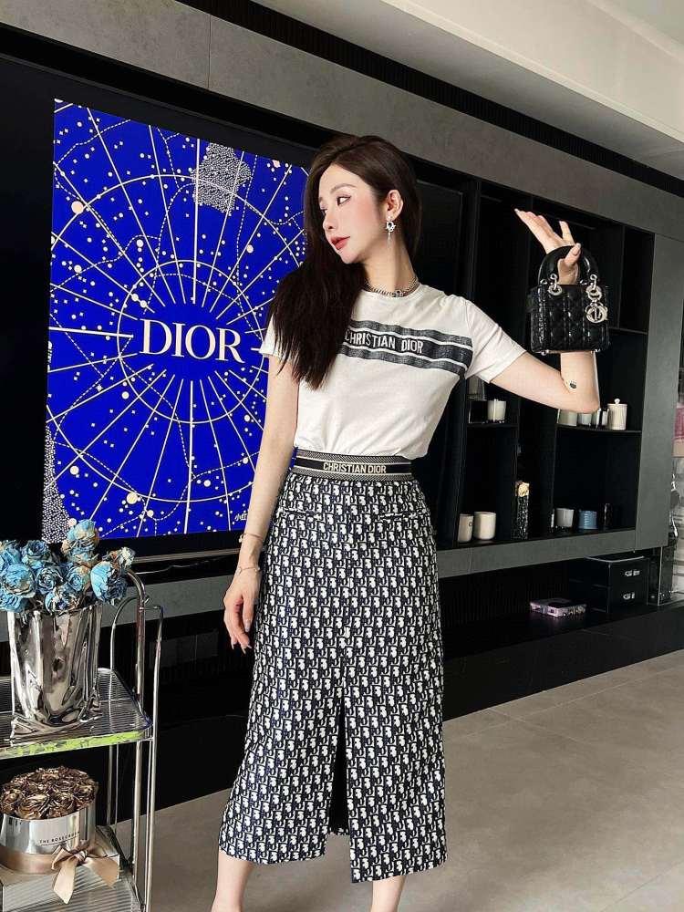 Diorディオール23SS 夏新作老眼ジャカードスカート|スーパーコピー