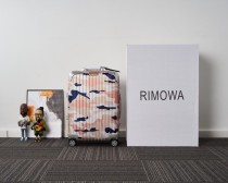 Rimowaリモワ21 インチ アルミニウム - マグネシウム合金迷彩柄の限定版スーツケース