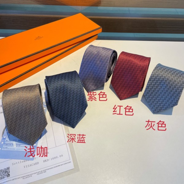 高品質Hermes エルメスメンズの新しいネクタイ