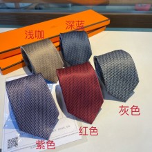 素敵なHermes エルメスメンズの新しいネクタイ