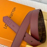 高品質Louis Vuittonルイヴィトンリバーシブルレディースベルト