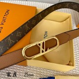 素敵なLouis Vuittonルイヴィトンリバーシブルレディースベルト