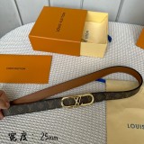 素敵なLouis Vuittonルイヴィトンリバーシブルレディースベルト