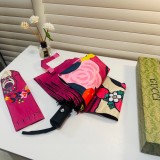 高品質Gucci グッチ三つ折り自動折りたたみ日傘