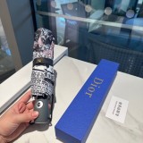 最新Dior ディオール新しい三つ折り自動折りたたみ傘