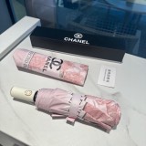 ★超人気CHANEL シャネル三つ折り自動折りたたみ日傘