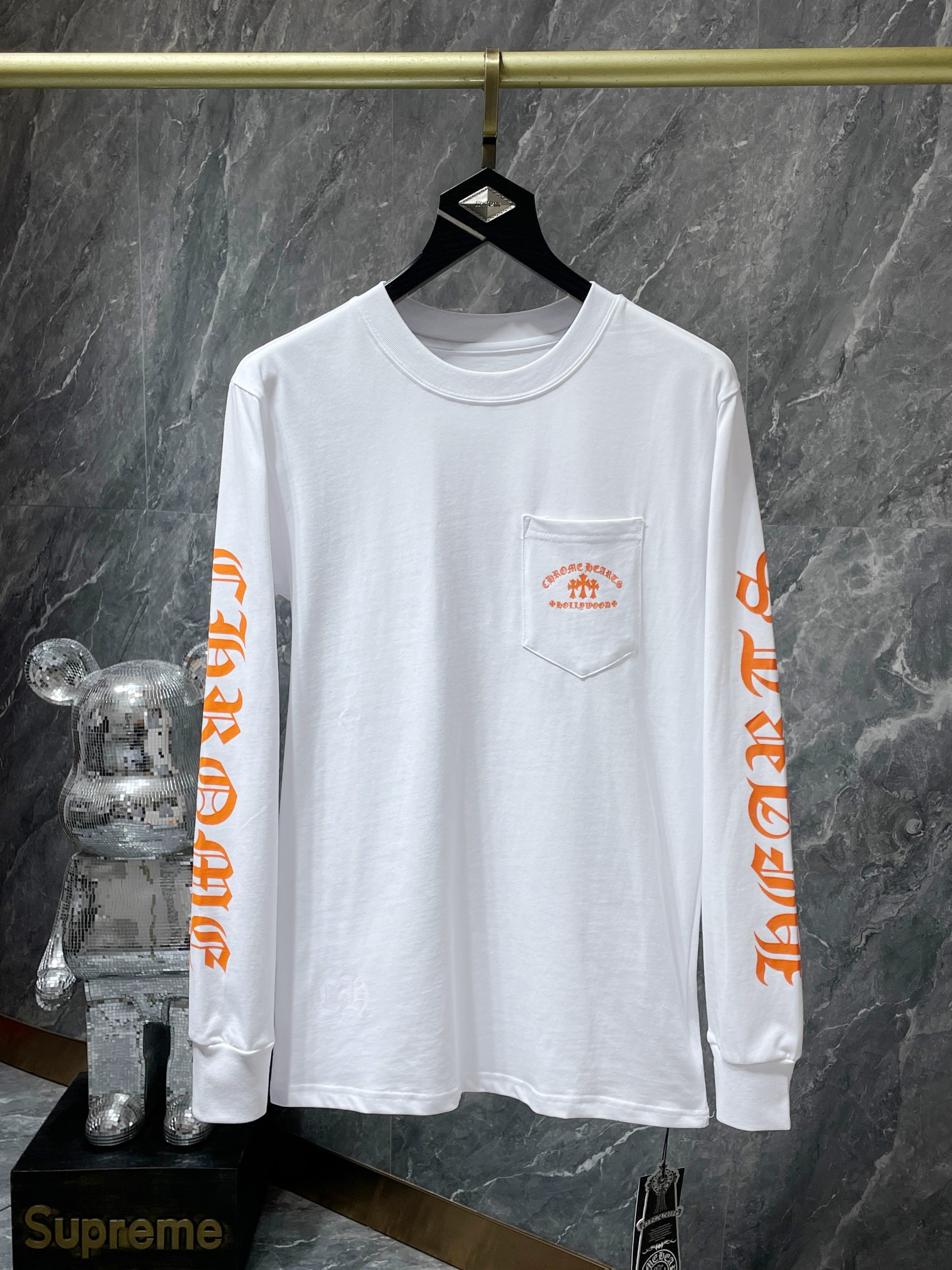 クロムハーツ 長袖 Tシャツ サンスクリット Chrome Hearts クロムハーツ 長袖 Tシャツ サンスクリット ロンT