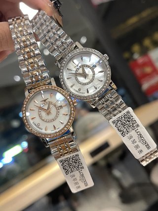 日本未入荷 Longinesロンジンク コピー ォーツ時計女性シンプル気質腕時計2色
