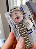 高品質 Longines ロンジンシ n級品 リーズ石英時計女性シンプル気質腕時計2色