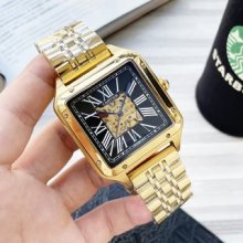 使い勝手良し カルティエ 偽物通販 逸品メンズ腕時計4色