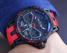 使い勝手良し ROGER DUBUISロジェデュブイAutomatic Skeleton自動上鎖透かし彫りシリーズの新しい演繹を経た超卓越時計