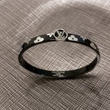 稀少 ルイヴィトン 偽物通販 ニュートラルレザー ブレスレット