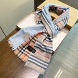 追跡付 Burberryバーバリー 激安通販 純カシミヤチェックのマフラー