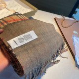 使い勝手良し Burberryバーバリー 激安偽物 両面カシミヤマフラー