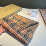 使い勝手良し Burberryバーバリー 激安偽物 両面カシミヤマフラー