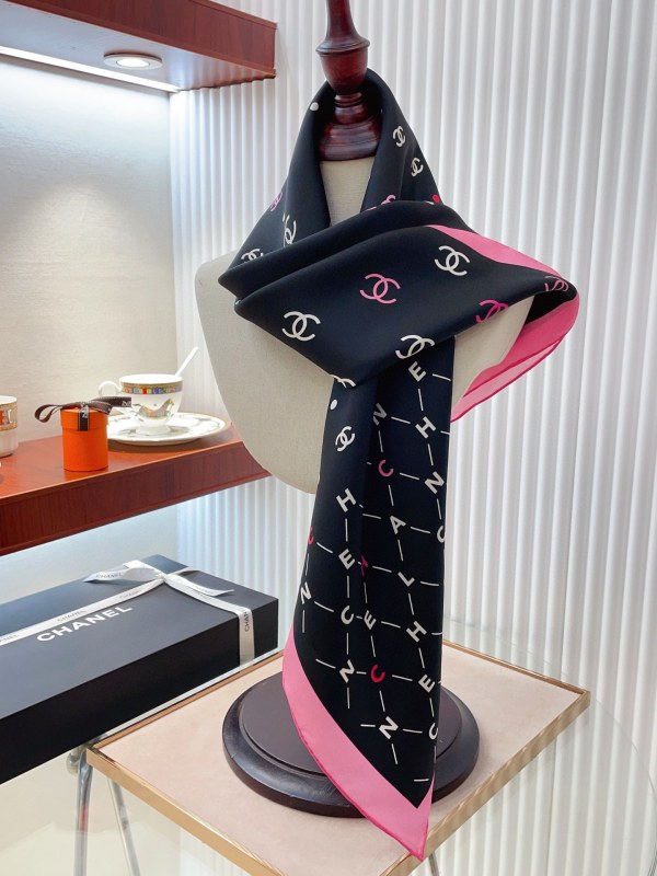 ★超人気 Chanelシャネル コピーおすすめトップ綾織シルクスカーフ