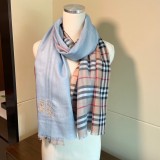 追跡付 Burberryバーバリー 激安通販 純カシミヤチェックのマフラー