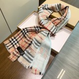 新作 Burberryバーバリー コピー 純カシミヤチェックのマフラー