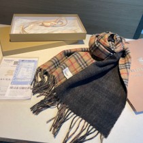 超奇跡の入荷☆ Burberryバーバリー コピー 両面カシミヤマフラー