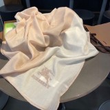 稀少 Burberryバーバリー 激安偽物 極薄カシミヤチェックストール
