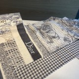 日本未入荷 Dior ディオール コピー アニマルフリンジスカーフ
