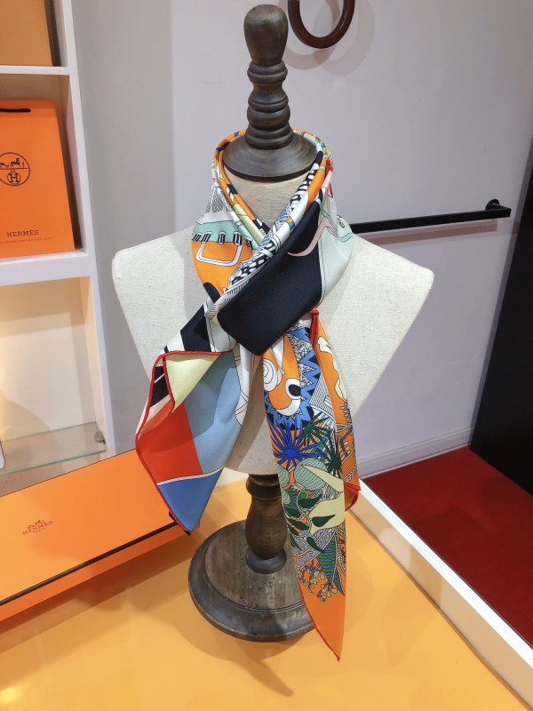超話題! Hermesエルメス n級品 シルクスカーフ