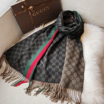 【限定】Gucciグッチ 偽物通販 長須ジャカードマフラー