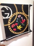 使い勝手良し Gucciグッチ コピーおすすめ ベルベットのスカーフが