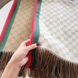 ★超人気 Gucciグッチ n級品長須ジャカードマフラー