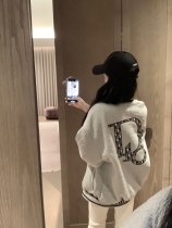 累積売上総額第１位！ ディオール 激安偽物 23新作秋冬ジャカード刺繍コットンコート