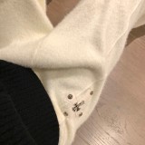 入手困難  クロムハーツ n級品 クロワッサンクロワッサンレザーロゴカジュアルモコモコニットパンツ