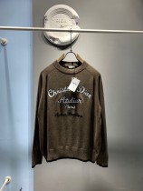 ★超人気 ディオール 激安偽物 刺繍カシミヤ混紡カーディガンニット