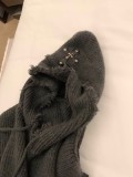 大人気 クロムハーツ 激安通販 連帽須辺クローハートセーター
