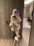 【限定】 クロムハーツ コピー ダブルネック大連帽クローハートセーター