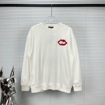 超奇跡の入荷☆ クロムハーツ 激安通販 唇を刺繍したカップル用丸首パーカー