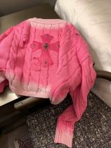 【限定】クロムハーツ コピーおすすめ 破れ水洗蝋染十字架セーター