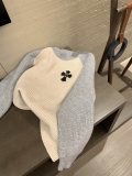 入手困難  クロムハーツ 激安通販 毛並みの十字架カラーセーター