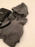 使い勝手良し  クロムハーツ 激安偽物 ワッフルvネックタートルキャップセーター