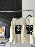 大人気 ロエベ 激安通販 タオル刺繍厚手丸首ビッグセーター