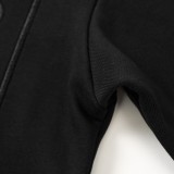 日本未入荷 ロエベ 偽物通販 クラシック炎のポケットパッチワークデザイン刺繍柄ラウンドネックの衛衣