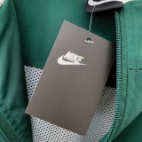 ★超人気 ナイキ n級品 キャップ付きバイカラージャケット2色